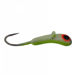 Image of Widow Maker Lures Dragon Fly Series Tungsten Jig | Glow Chartreuse Black; 12