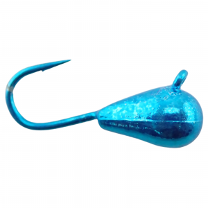 Image of Widow Maker Lures Dropper Metallic Series Tungsten Jigs | Powder Blue; 3 mm