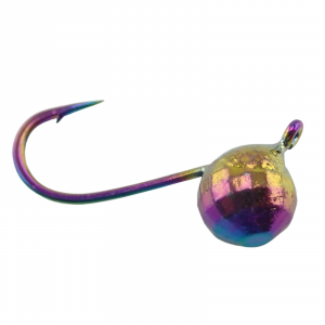 Image of Widow Maker Lures Disco Ball Series Tungsten Jigs | Rainbow Metallic; 16