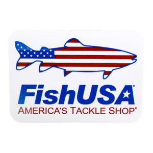 Image of FishUSA Salmon Stars & Stripes Decal