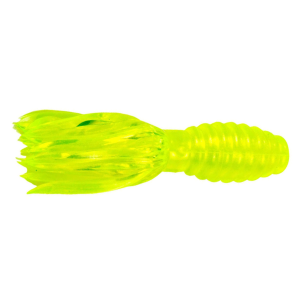 Image of Strike King Mr. Crappie Crappie Thunder Soft Bait | Hot Chartreuse; 1 3/4 in.