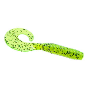 Image of Zoom Fat Albert Curly Tail | Chartreuse Pepper; 3 in.