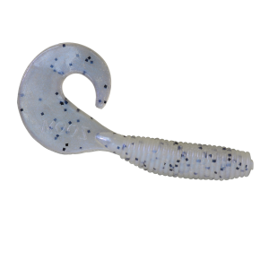 Image of Zoom Fat Albert Curly Tail | Glimmer Blue; 3 in.
