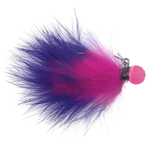 Image of VooDoo Custom Tackle Candy Bead Jig | Dragon Fruit/Purple-Fuschia; 6 mm