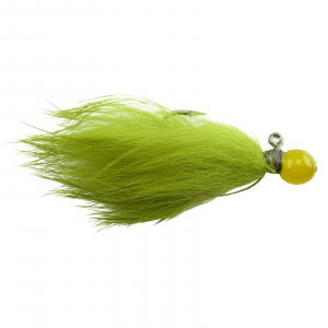 Image of VooDoo Custom Tackle Candy Bead Jig | Honey Olive; 6 mm