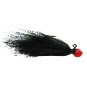 Image of VooDoo Custom Tackle Candy Bead Jig | Red Black; 6 mm