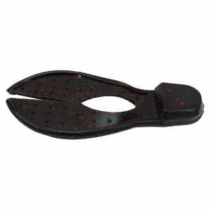 Image of Zoom Super Chunk | Black Red Glitter; 3.5 in.