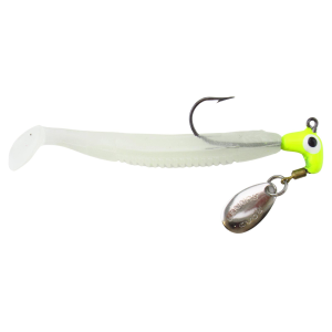 Image of Team Crappie Slab Dragger Road Runner Jigs | Chartreuse-Shine Glow; 1/8 oz.