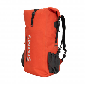 Image of Simms Dry Creek Rolltop Backpack | Simms Orange