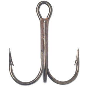 Image of VMC 9649 Round Bend Treble Hooks | 3