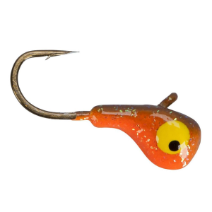 Image of Lindy Tungsten Toad Jig | Brown/Orange; 14