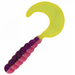 Image of Kalin's Triple Threat Grub Soft Bait | Popsicle; 2 in.