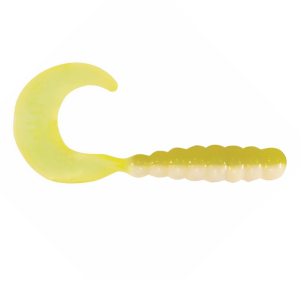 Image of Kalin's Triple Threat Grub Soft Bait | Acid Rain; 2 in.
