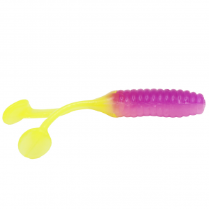 Image of Kalin's Triple Threat Crappie Scrub Soft Bait | Popsicle; 1 3/4 in.