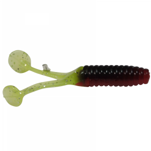 Image of Kalin's Triple Threat Crappie Scrub Soft Bait | Money; 1 3/4 in.