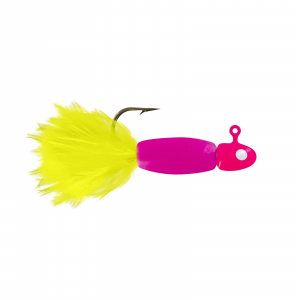 Image of Big Bite Baits Lindner Panfish Special Jig | Pink-Chartreuse; 3/32 oz.