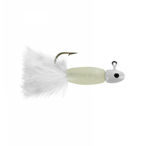 Image of Big Bite Baits Lindner Panfish Special Jig | Glow-Pearl; 3/32 oz.