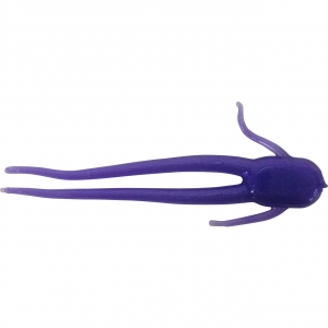 Image of P-3 Plastics Slicee Soft Bait | Midnight Purple Pearl; 1 in.