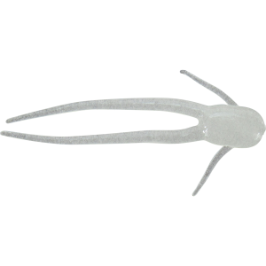 Image of P-3 Plastics Slicee Soft Bait | Glow White; 1 in.