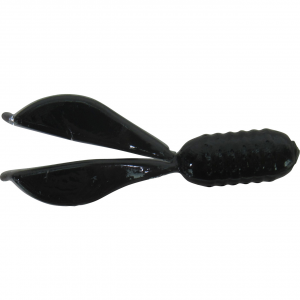 Image of P-3 Plastics Crawzi Jr. Soft Bait | Black; 3/4 in.