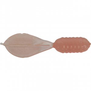 Image of P-3 Plastics Crawzi Jr. Soft Bait | Glow Red; 3/4 in.