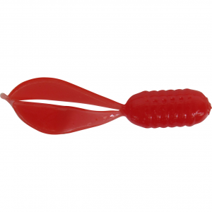 Image of P-3 Plastics Crawzi Jr. Soft Bait | Red; 3/4 in.