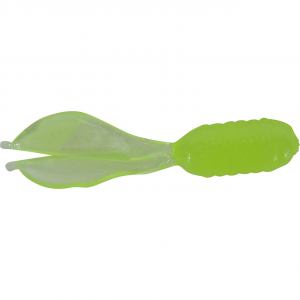 Image of P-3 Plastics Crawzi Jr. Soft Bait | Chartreuse; 3/4 in.