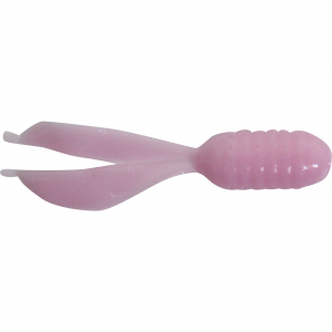 Image of P-3 Plastics Crawzi Jr. Soft Bait | Bubble Gum; 3/4 in.