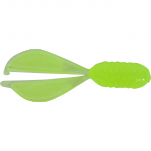 Image of P-3 Plastics Crawzi Jr. Soft Bait | Glow Chartreuse; 3/4 in.