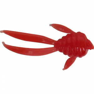 Image of P-3 Plastics ScuttleBug Soft Bait | Red; 11/16 in.