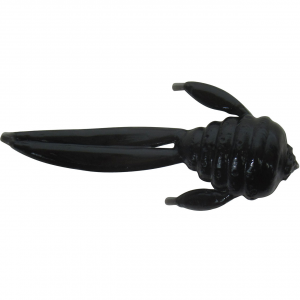 Image of P-3 Plastics ScuttleBug Soft Bait | Black; 11/16 in.