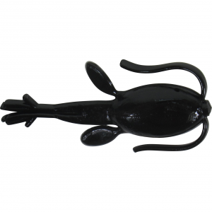 Image of P-3 Plastics Copee Soft Bait | Black; 7/8 in.