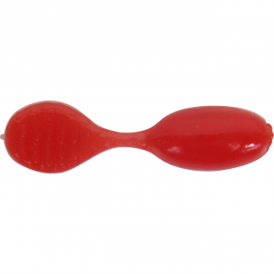 Image of P-3 Plastics Micro Spugg Soft Bait | Red; 1/2 in.