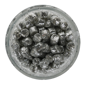 Image of Leland's Lures Crappie Magnet Slab Bites | Silver Glitter