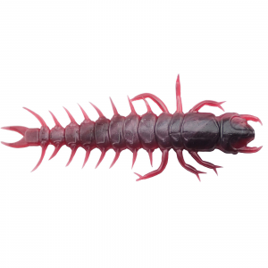 Image of Case Plastics Large Hellgrammites | Red Shad; 3 1/4 in.