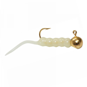 Image of Custom Jigs & Spins Tutso Jig | Gold - Glow Brite Body; 8