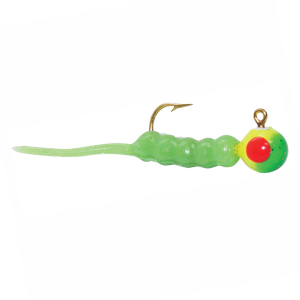 Image of Custom Jigs & Spins Tutso Jig | Lemonade Glow - Lime Glow Body; 8
