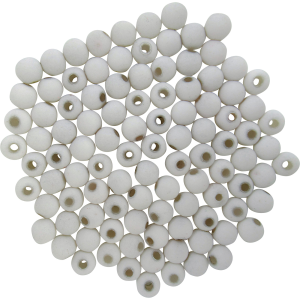 Image of Dutch Fork Premium Beads | Neon White; 8 mm
