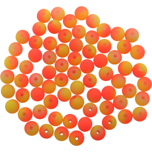 Image of Dutch Fork Premium Beads | Neon Chartreuse-Orange; 8 mm
