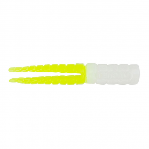 Image of Leland's Lures Crappie Magnet Body Pack | White-Chartreuse