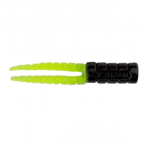 Image of Leland's Lures Crappie Magnet Body Pack | Black-Chartreuse