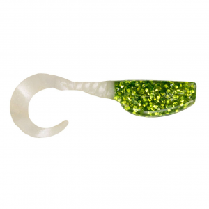 Image of Leland's Lures Slab Curly Soft Baits | Butla Gold