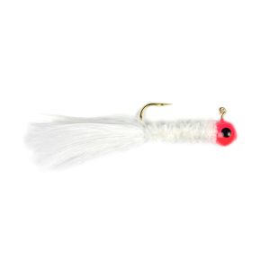 Image of Johnson Beetle Bou Jig | Pink/White/White; 1/16 oz.