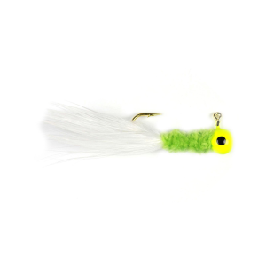 Image of Johnson Beetle Bou Jig | Chartreuse/Chartreuse/White; 1/8 oz.