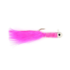 Image of Johnson Beetle Bou Jig | White/Pink/Pink; 1/16 oz.