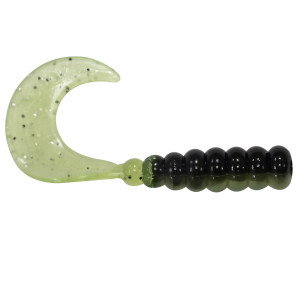 Image of Southern Pro Hot Grubs | Chartreuse Shad; 2 in.