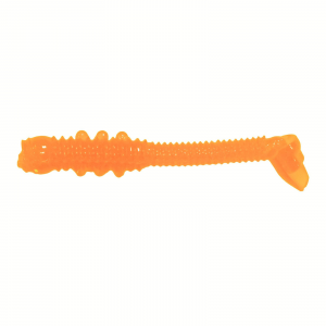 Image of Southern Pro Tiny Worms | Hot Orange; 1 1/2 in.