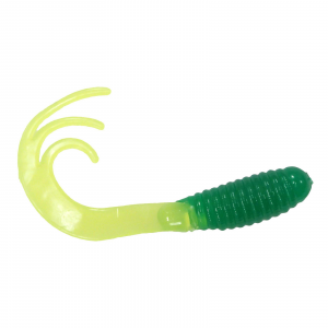 Image of Southern Pro Triple Tip Grubs | Light Green/Chartreuse; 2 in.