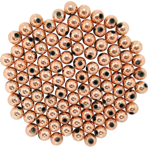 Image of Dutch Fork Premium Beads | Metallic Copper; 6 mm
