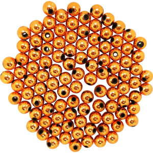 Image of Dutch Fork Premium Beads | Metallic Orange Copper; 6 mm